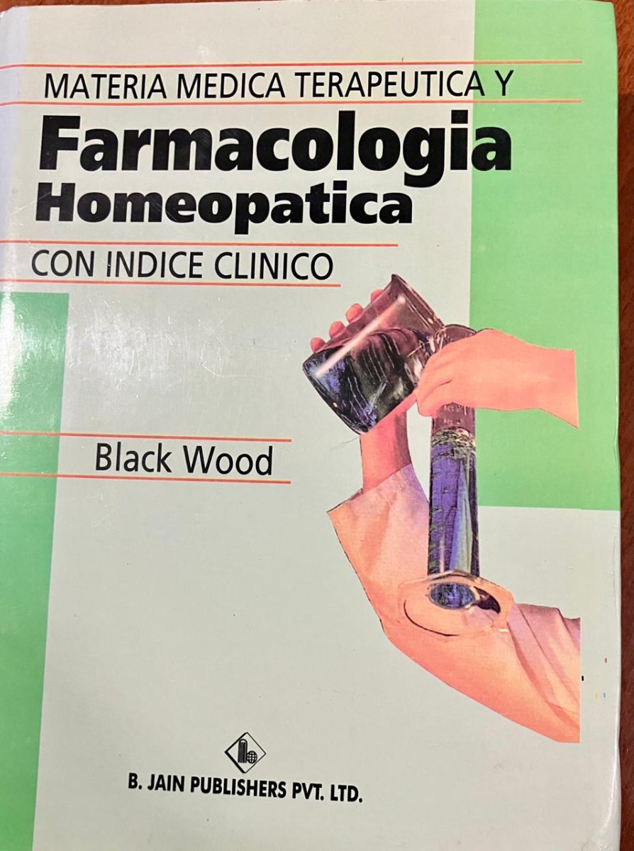 MATERIA MEDICA TERAPEUTICA Y FARMACOLOGIA HOMEOPATICA CON INDICE CLINICO
